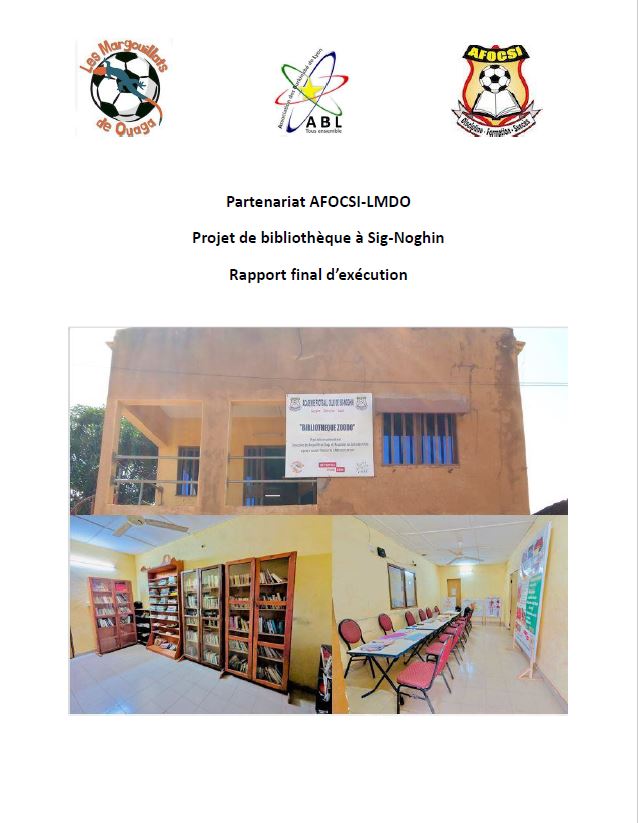 Bibliothèque Zoodo : rapport final du projet de&nbsp;création